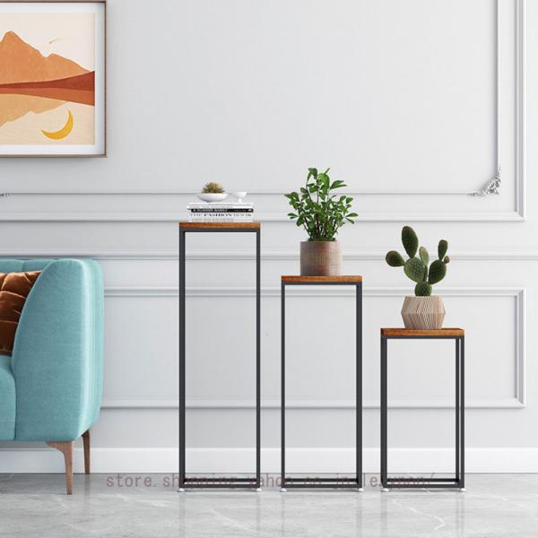 フラワースタンド プランタースタンド 木製 アイアン シェルフ プランターラック フラワーラック モ...