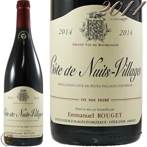 2014 コート ド ニュイ ヴィラージュ エマニュエル ルジェ 赤ワイン 辛口 750ml Emmanuel Rouget Cotes de Nuits Villages｜leluxewine