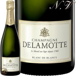 NV ブリュット ブランド ブラン ドゥラモット シャンパン 辛口 白 750ml Delamotte Brut Blanc de Blancs｜leluxewine