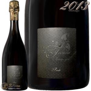 2013 プレスル ブラン ド ノワール ローズ ド ジャンヌ セドリック ブシャール シャンパン 泡 辛口 白 750ml Cedric Bouchard Roses de Jeanne Presle Blanc de｜leluxewine