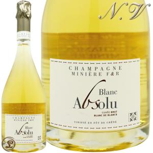 NV ブラン アブソリュ シャンパーニュ ミニエール シャンパン 辛口 白 750ml Miniere F&amp;R Blanc Absolu Brut NV