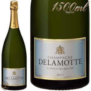 NV ブリュット マグナム ドゥラモット 正規品 シャンパン 辛口 白 1500ml Delamotte Brut Magnum｜leluxewine