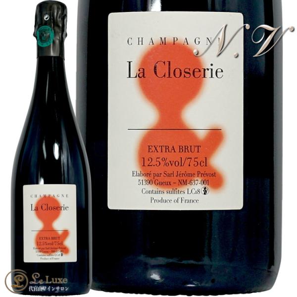 NV LC19 ラ クロズリー &amp; エクストラ ブリュット ジェローム プレヴォー シャンパン 白 ...