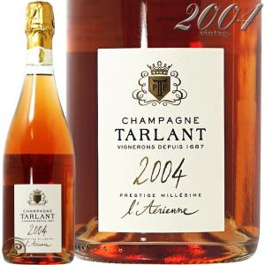 2004 ラエリエン ロゼ ブリュット ナチューレ タルラン シャンパーニュ 正規品 シャンパン ロゼ 辛口 750ml Tarlant L'Aerienne Rose Brut Nature｜leluxewine