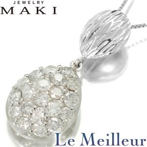 ジュエリーマキ パールリング アコヤ真珠 9.0mm ダイヤモンド 0.36ct