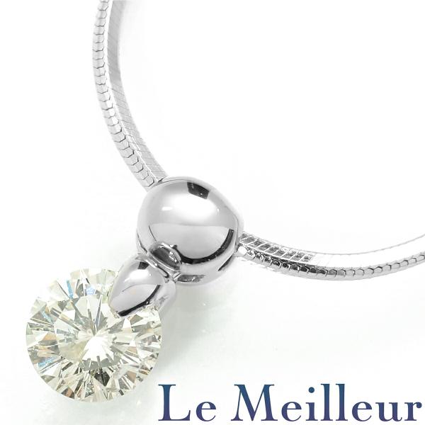 ペンダント SIクラス ダイヤモンド 0.378ct プラチナ Pt900 中古 返品OK【RE-P...