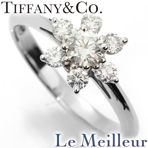ティファニー TIFFANY&amp;Co. バターカップ リング ダイヤモンド プラチナ Pt950 8号...