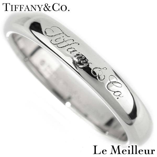 ティファニー ノーツ リング 指輪 プラチナ Pt950 7.5号 中古 返品OK