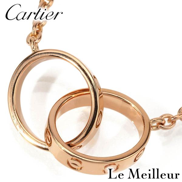 カルティエ Cartier ベビーラブ ネックレス ピンクゴールド K18PG  新品仕上済 中古 ...