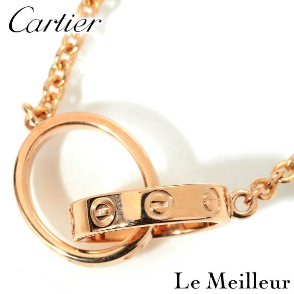 カルティエ Cartier LOVE ネックレス ピンクゴールド K18PG  新品仕上済 中古 返...