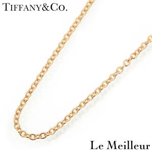 ティファニー TIFFANY&Co. エルサ・ペレッティ ネックレス ピンクゴールド K18PG 新品仕上済 中古 返品OK