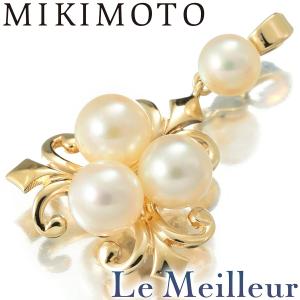 MIKIMOTO（ミキモト） K18 ゴールド パール5.4mm バタフライ 蝶々