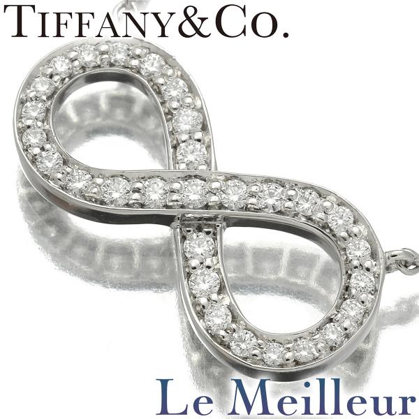 ティファニー TIFFANY&amp;Co. インフィニティ ネックレス ダイヤモンド プラチナ Pt950...