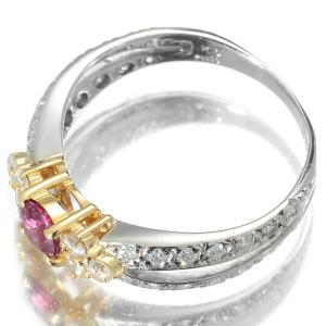 ルビー 0.43ct ダイヤモンド 0.6ct...の詳細画像1