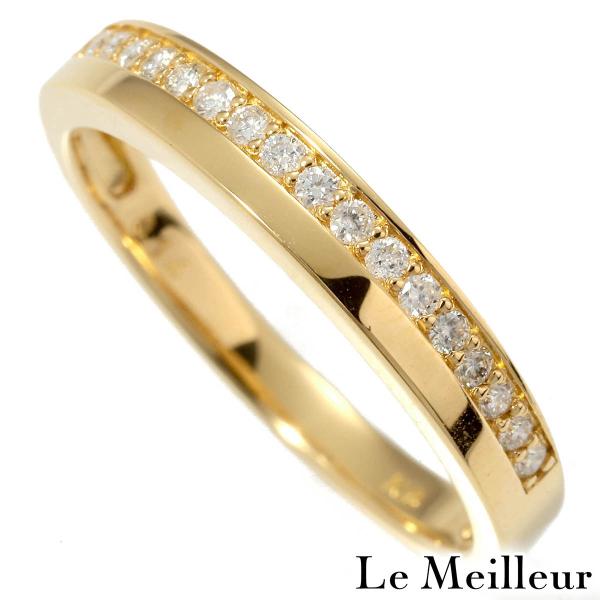 リング 指輪 ダイヤモンド イエローゴールド K18YG 13号 中古 返品OK