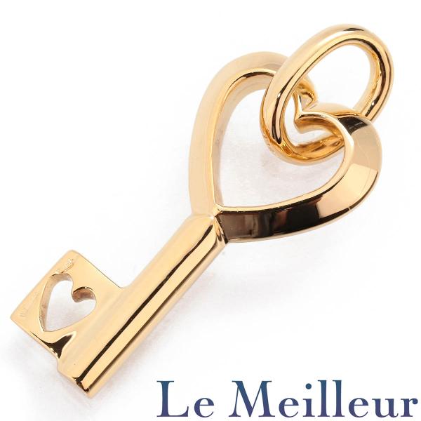 ポメラート ハートキーモチーフペンダントトップ K18YG Pomellato 中古 返品OK