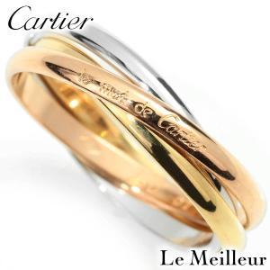カルティエ Cartier トリニティ リング イエローゴールド K18YG 11号 保証書付き 指輪 新品仕上済 中古 返品OK