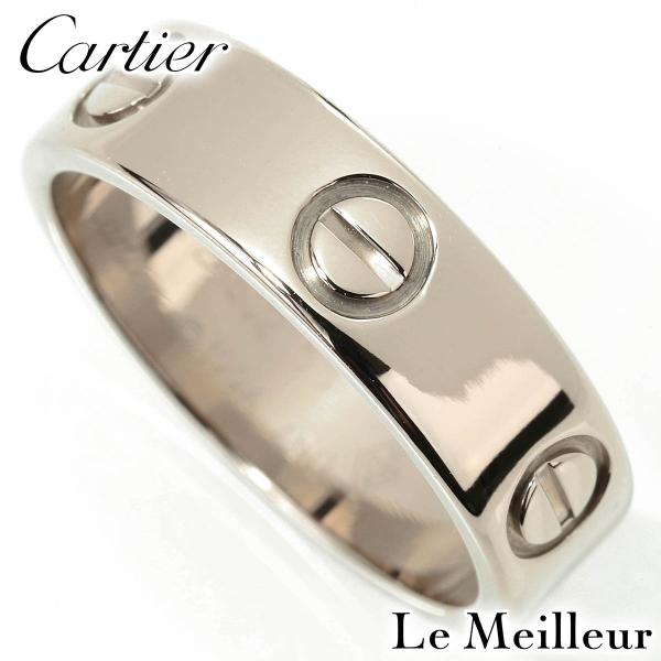 カルティエ Cartier ラブ リング ホワイトゴールド K18WG 12.5号 指輪  新品仕上...