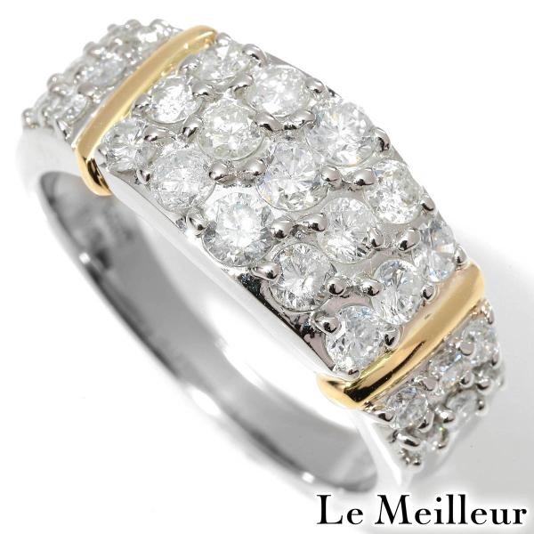 ダイヤモンド 1.15ct プラチナ Pt850 リング 13号 指輪  新品仕上済 中古 返品OK