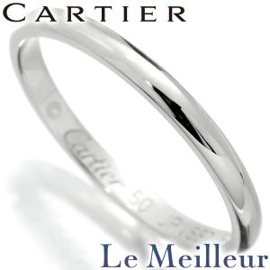 カルティエ 1895 ウェディング リング 指輪  Pt950 10号 Cartier  中古 プレラブド 返品OK