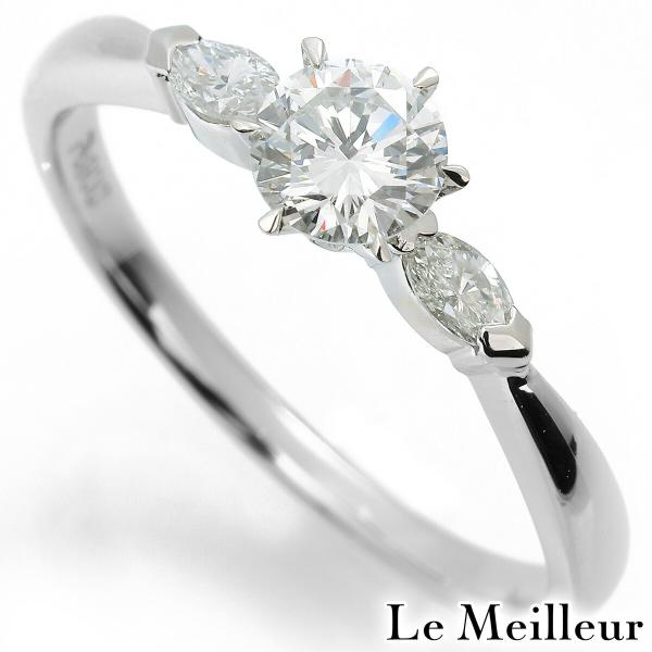 リング VS2 Gカラー Gカラー VS2 Good 指輪 ダイヤモンド 0.354ct プラチナ ...