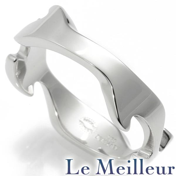 ジョージ ジェンセン フュージョン リング 指輪  K18 15号 GEORG JENSEN  中古...