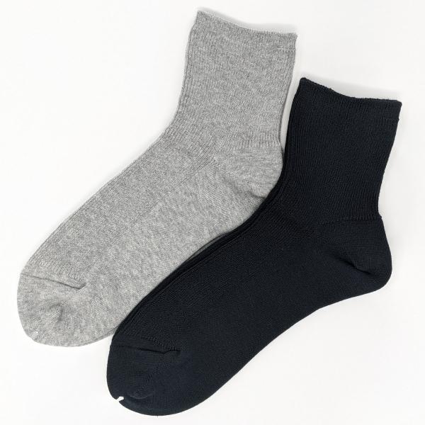 26〜28センチ メンズ 消臭付き超幅広ゆったり綿靴下 ソックス ハーフ丈 ギプス、介護用、むくみ、...