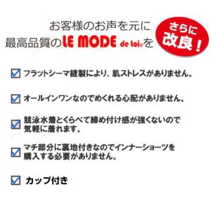 フィットネス水着 レディース 競泳水着 ワンピ...の詳細画像1