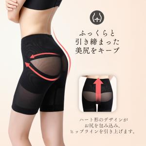 補正ショーツ ガードル ハイウエスト ヒップア...の詳細画像5
