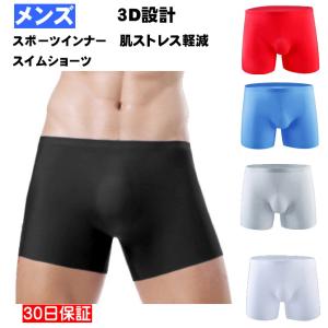メンズ インナーショーツ YM 水着用インナーショーツ スイムショーツ サポーター 男性用 ボックス アンダーウェア 水陸両用 C-syoMen2BOX CP｜lemode1