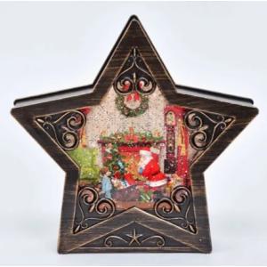 リキッドLEDスター／サンタ＆キッズ