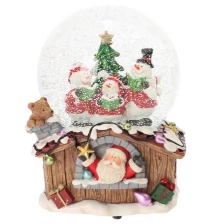 スノードーム・オルゴール スノーマン