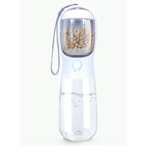 ポータブルトリーツ＆ウォーターボトル550ml ホワイト