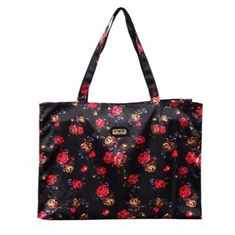 レイクアルスター プリントショッピングバッグ 横型L