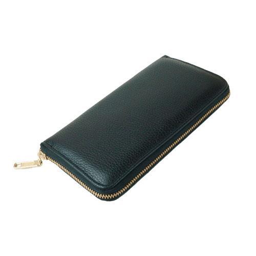 ラウンドファスナー長財布 ブラック 全国送料600円