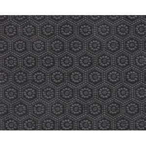 印傳屋 印伝 2516 名刺入 黒地／黒漆 亀甲 全国送料430円