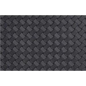 印傳屋 印伝 2516 名刺入 黒地／黒漆  網代編 全国送料430円