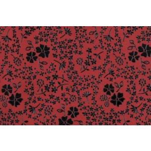 印傳屋 印伝 2516 名刺入 黒地／黒漆 アメリカンブルー 全国送料430円