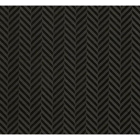 印傳屋 印伝 2506 カードケース 黒地／グレー漆 杉綾 全国送料430円