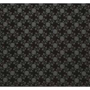 印傳屋 印伝 4210 メガネケース 黒地／グレー漆 イングリッシュローズ 全国送料600円