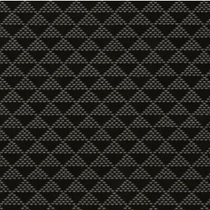 印傳屋 印伝 4604 ペンケース 黒地／グレー漆 波うろこ 全国送料430円