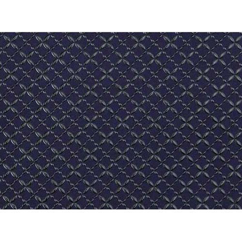 印傳屋 印伝 2504 免許証ケース 紺地／黒漆 七宝繋ぎ 全国送料430円