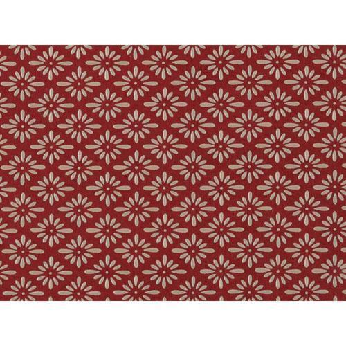 印傳屋 印伝 2504 免許証ケース 赤地／白漆 菱菊 全国送料430円