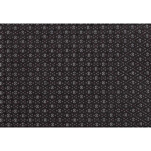 印傳屋 印伝 4608 ペンケース 黒地／黒漆 全国送料430円