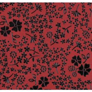 印傳屋 札入H 2204（アメリカンブルー/赤地×黒漆）の商品画像