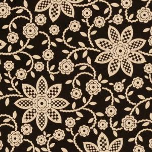 印傳屋 札入H 2204（クレマチス/黒地×白漆）の商品画像