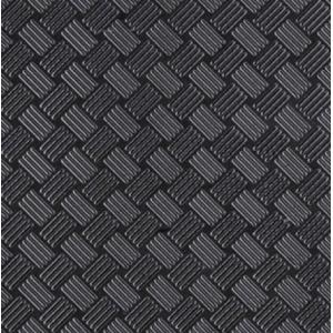 印傳屋 印伝 2531 カード入れ 黒地／黒漆 網代網 全国送料600円