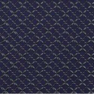 印傳屋 印伝 2531 カード入れ 紺地／黒漆 七宝繋ぎ 全国送料600円