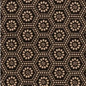 印傳屋 印伝 2531 カード入れ 黒地／白漆 亀甲 全国送料600円