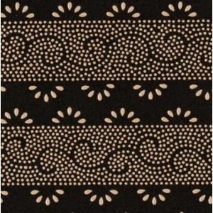 印傳屋 印伝 2531 カード入れ 黒地／白漆 爪唐草 全国送料600円